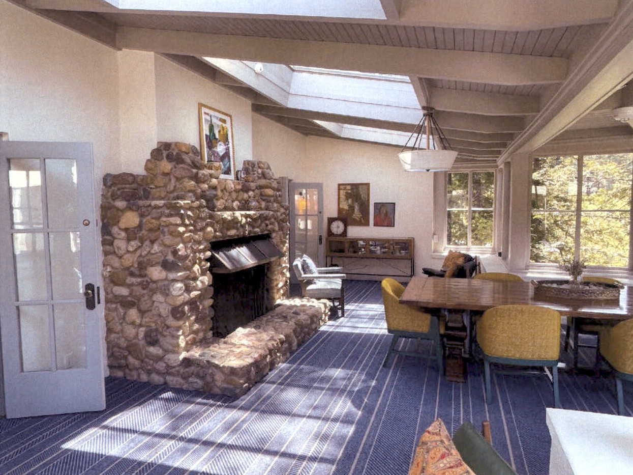 Restored main level sunroom 